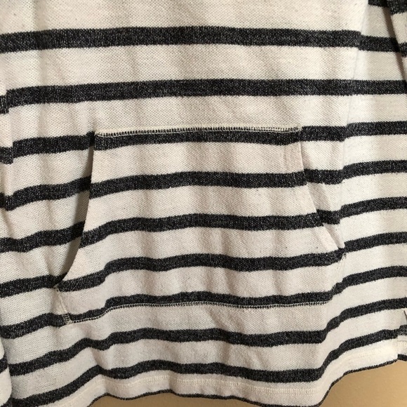 Sonoma Navy / Off-White Cowl Neck Top Size S - Picture 3 of 6
